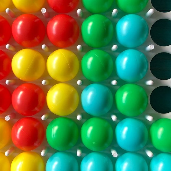 Bounce Off Blow Out Game (2-4players) Twice the Balls In 4 Different Colors - Picture 6 of 16